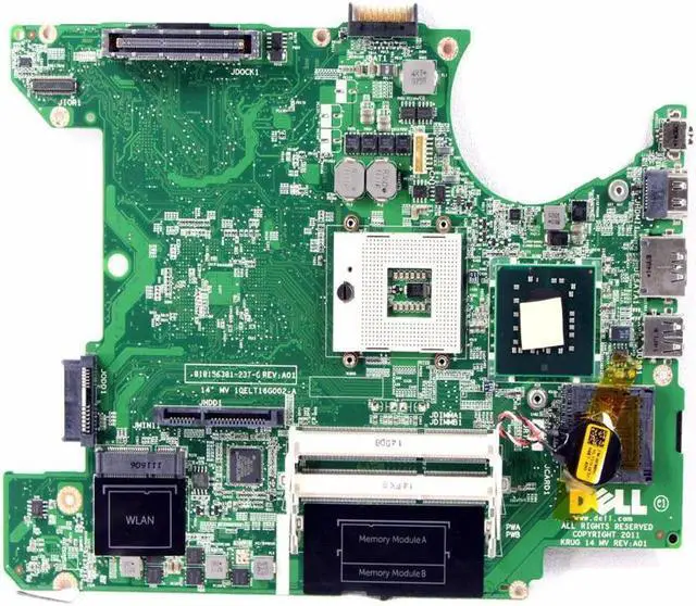 Alt view image 2 of 17 - Genuine Orignal Dell Latitude E5420M Intel Motherboard  057D62 57D62