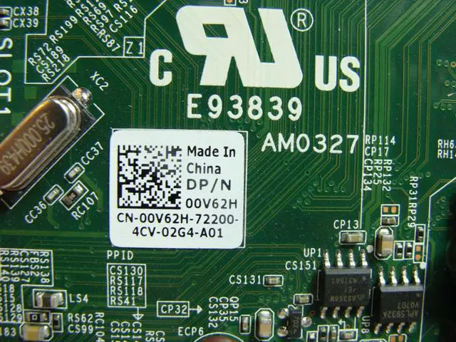 Alt view image 4 of 4 - Dell Optiplex 9020 Genuine Intel 0V62H GLP* Desktop Motherboard