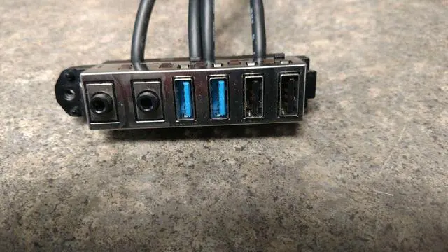 Alt view image 2 of 4 - HP EliteDesk Desktop Module Audio Port 800 600 G1 SFF 711581-001 w/ Cables