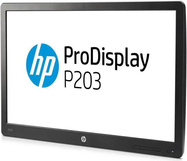 Alt view image 2 of 10 - HP ProDisplay X7R53AA#ABA P203 20 inch Monitor