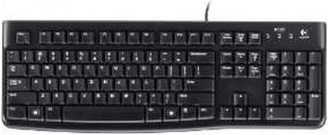 Main image of Desktop K120 USB Black Logitech Keyboard 920-002478