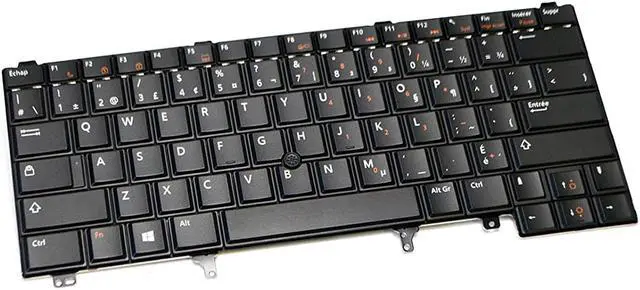 Alt view image 2 of 4 - Dell 8G017 New  OEM Latitude E6220 E6230  E5430 E642 E6320 E6330 E5420  French Canadian Clavier Genuine