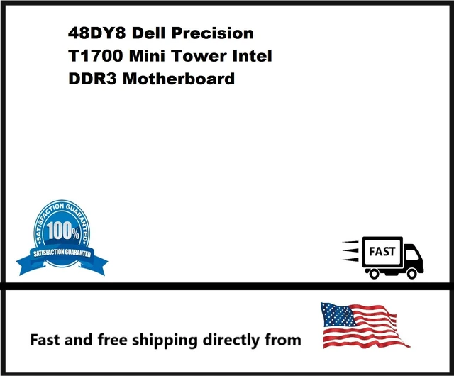 Main image of Dell 48DY8 Precision T1700 Mini Tower Intel DDR3 Motherboard