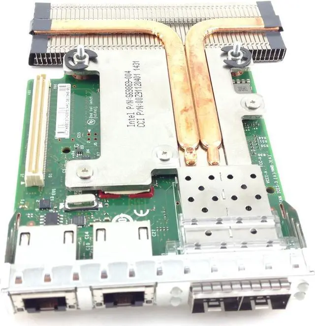 Main image of 0C63DV Dell X520/I350 10GBE R720/ R620/R630/R730 For Network Daughter Card