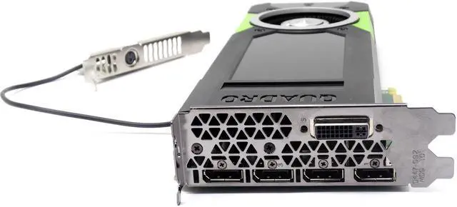 Alt view image 2 of 4 - NVIDIA Quadro M5000  DP 1x DVI PCIe 3.0 x16 8GB GDDR5 CUDA 4x  Graphics Video Card