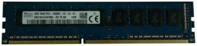 Main image of Hynix HMT451U7AFR8C-RD SK 4GB 1RX8 PC3-14900E Unbuffered ECC Memory