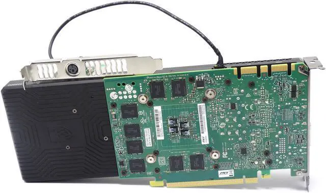 Alt view image 3 of 3 - NVIDIA 699-5G400-0500-100 Quadro M5000 8GB CUDA PCIe 3.0 Graphics Video Card