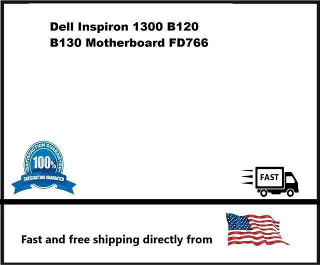 Main image of Dell Inspiron 1300 B130  B120  FD766 Motherboard