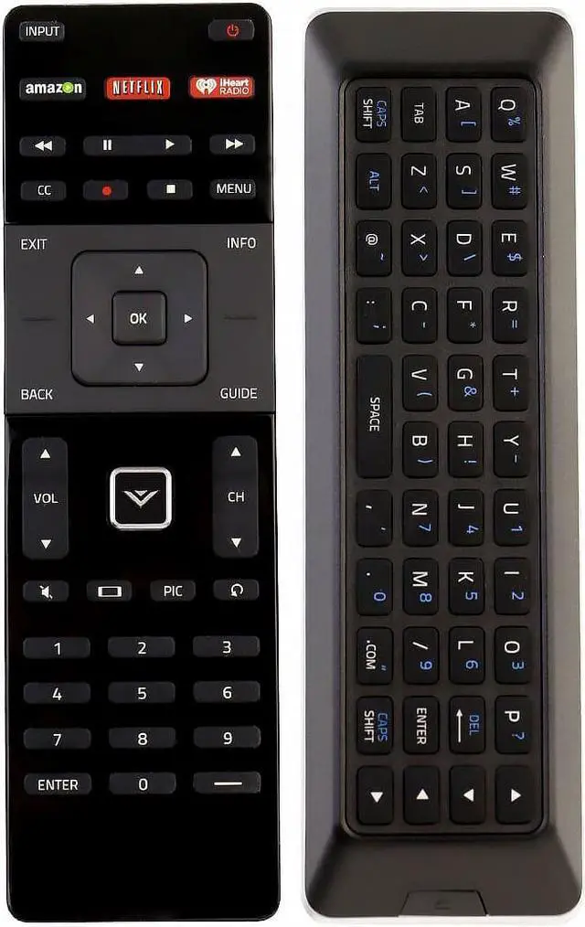 Alt view image 2 of 2 - remote Control with QWERTY keyboard backlight New Origina VIZIO Smart XRT500 LED