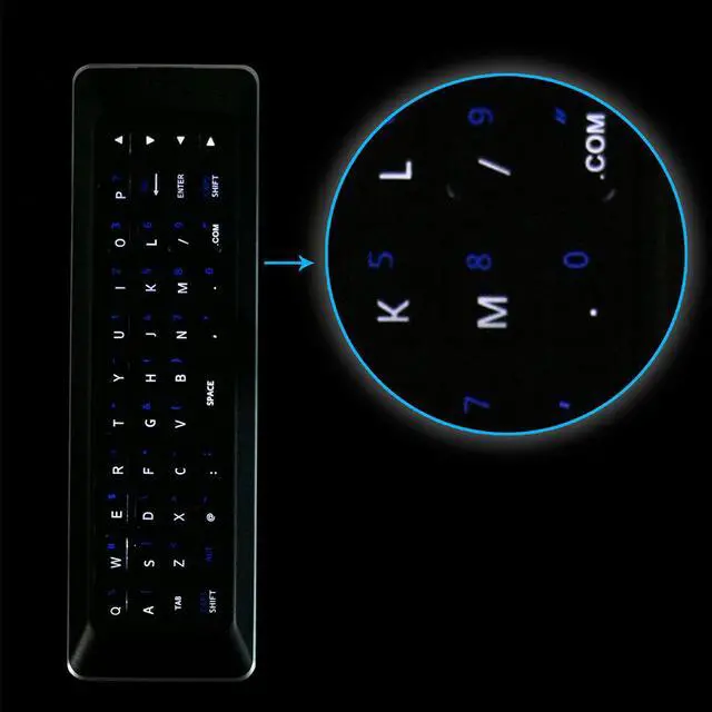 Alt view image 2 of 2 - LED remote Control with QWERTY keyboard backlight New Origina VIZIO Smart XRT500