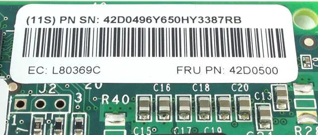 Alt view image 4 of 6 - Emulex Lpe12002 8GB Dual Port FC PCI-E HBA Card LPE12002-IBM IBM