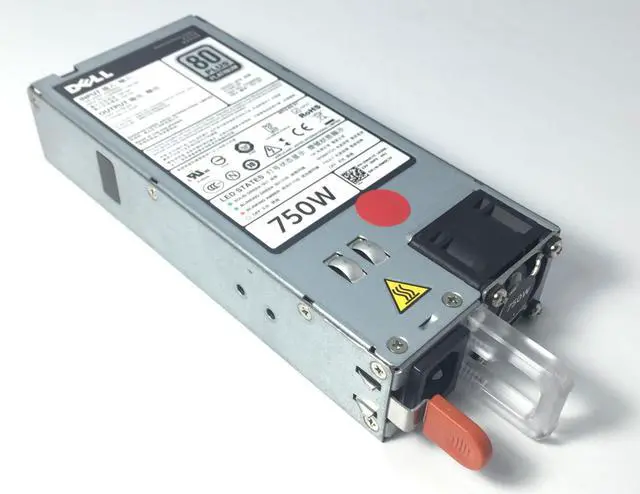 Main image of DELL W0CTF 750W 80 PLUS PLATINUM POWER SUPPLY FOR POWEREDGE R620 R720