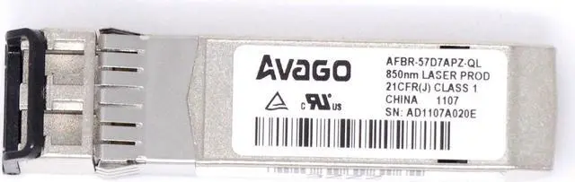 Main image of Avago 8GB SFP FC Transceiver AFBR-57D7APZ-QL