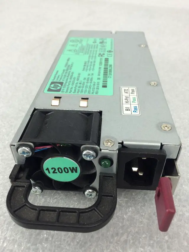 Alt view image 3 of 3 - DL380 DL580 G6 G7 1200W Hot Plug Power Supply 498152-001 HP