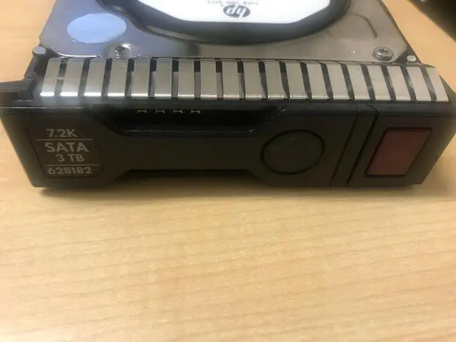 Alt view image 2 of 2 - 693671-002-SC HP 3TB 6G SATA 7.2K rpm 3.5" LFF SC Midline Hard Drive Gen8/Gen9