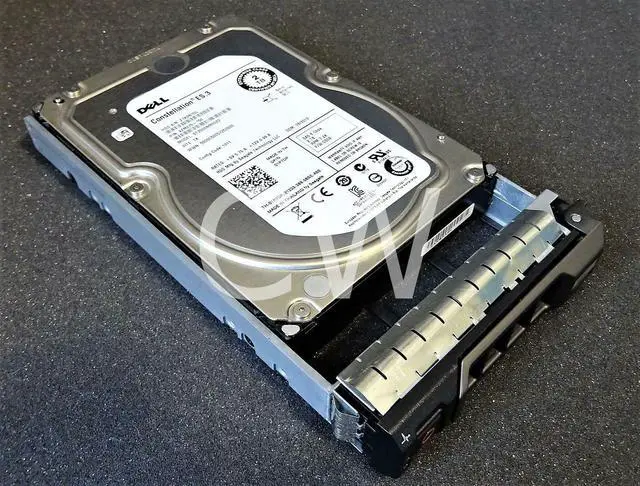 Alt view image 2 of 2 - DELL 1P7DP 01P7DP 2TB 7.2K 6Gb/s 3.5" SAS Hard Drive ST2000NM0023 W/ Caddy