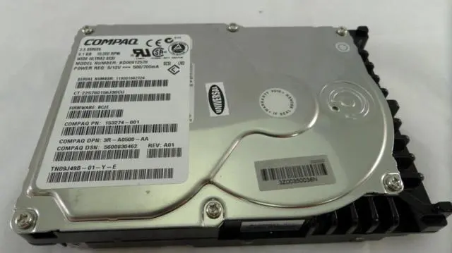 Alt view image 2 of 7 - HP BD00912578 9.1Gb 10000Rpm 80Pin Ultra2 Scsi 3.5Inch Hot Pluggable Hard Drive With Tray