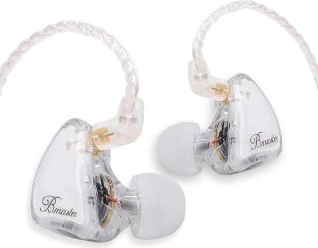 BASN Bmaster Triple Drivers in Ear Monitor Headphone with Two Detachable  Cables Fit