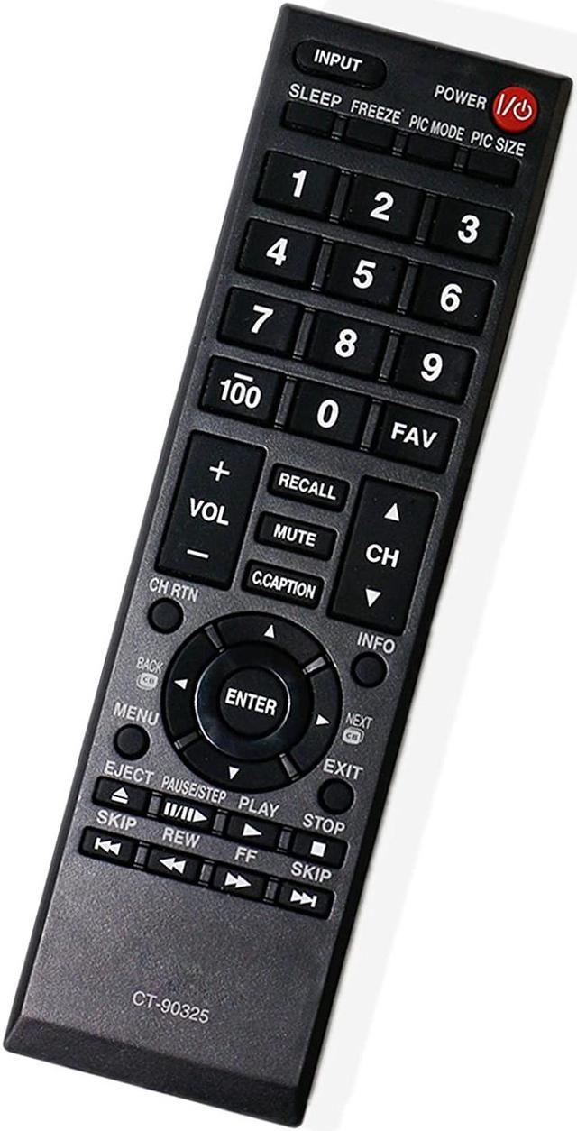 TV Remote CT-90325 for Toshiba 40E210U 40FT1U 19Sl400 19Sl400U 55HT1U  32DT2UL
