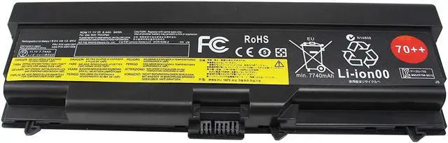 Alt view image 2 of 6 - BYTEC 9-Cell 94Wh 70++ 0A36303 Laptop Battery Compatible with Lenovo ThinkPad T430 T420 T410 T530 T520 T510 W530 W520 W510 L430 L420 L412 L530 L520 L512 45N1011 45N1010 0A36302