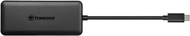 Alt view image 3 of 6 - Transcend 6-in-1 USB Type-C Hub USB 3.1 Gen 2 TS-HUB5C