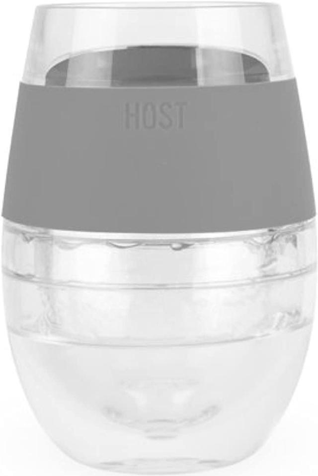 Host Wine Freeze Set Of 4 Plastic Double Wall Insulated Freezable