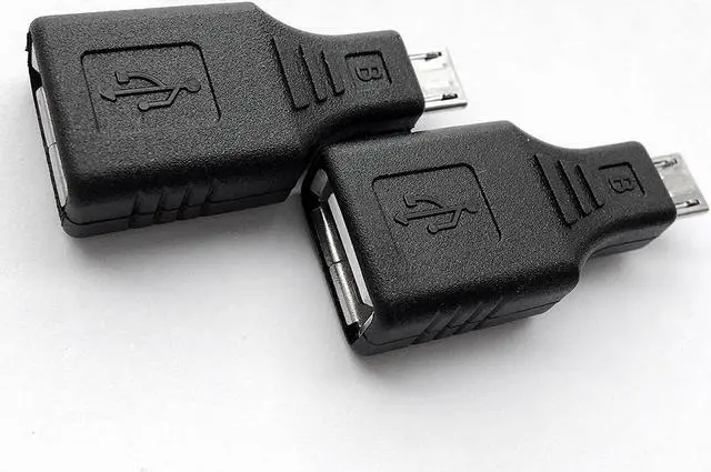 Alt view image 3 of 6 - USB 2.0 Micro USB Male to USB Female OTG Adapter (2 Pack)
