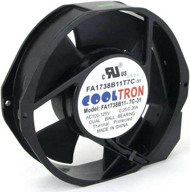 Main image of 110V / 115V / 120 V AC Cooling Fan. 172mm x 150mm x 38mm HS1738A