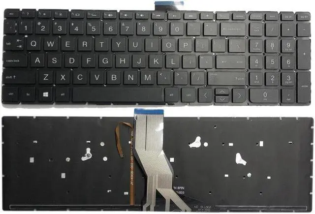 Main image of replacement keyboard for HP 17-g119dx 17-g120cy 17-g12017-g110nr 17-g113dx US  Backlit  LA