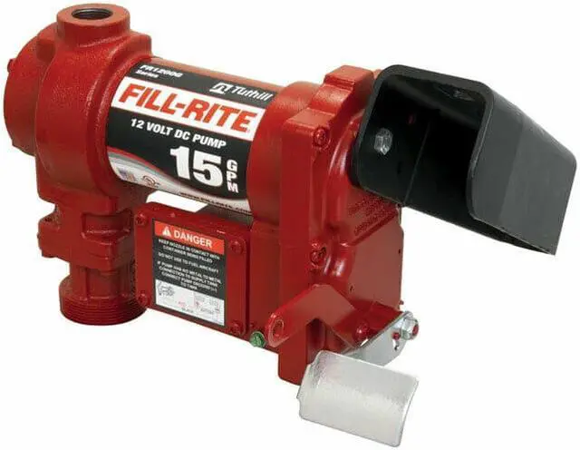 Alt view image 2 of 3 - FILL-RITE FR1204H Fuel Transfer Pump, 12VDC, 15 GPM, 1/4 HP, Cast Iron, 1 in.
