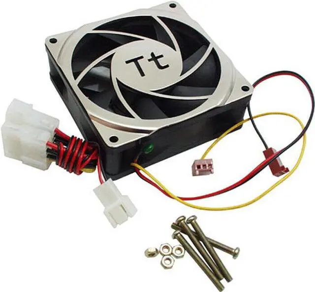 Main image of Thermaltake 80mm x 25mm Smart Case Fan w/ Thermal Control By Temperature A1214