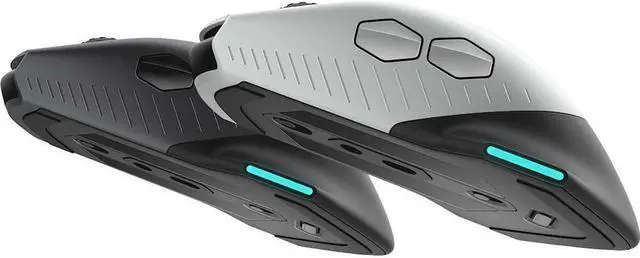 Alt view image 3 of 12 - Alienware - AW610M Wired/Wireless Optical Gaming Mouse - RGB Lighting - Dark ...