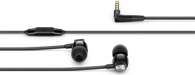 Alt view image 2 of 3 - Sennheiser CX 300S Closed-Back In-Ear Earphones with Microphone, Black #508593