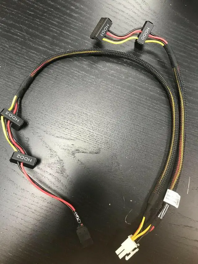Alt view image 9 of 10 - New Dell OEM PowerEdge T130 Server 4-Hard Drive 1-Optical Drive Cable J71RG
