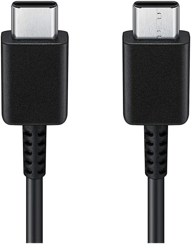 Alt view image 2 of 2 - samsung galaxy usb-c cable (usb-c to usb-c) - black - us version with