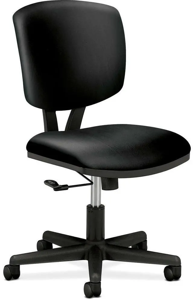 Alt view image 2 of 4 - Hon Company 5701SB11T Volt Series Task Chair, Black Leather