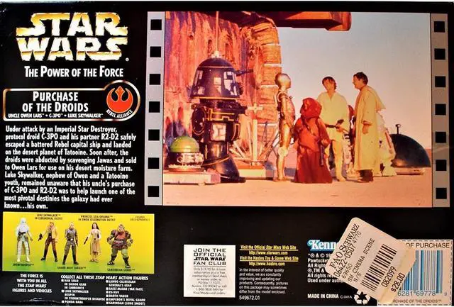 Alt view image 2 of 4 - Star Wars: Power of The Force Cinema Scenes > Purchase of The Droids