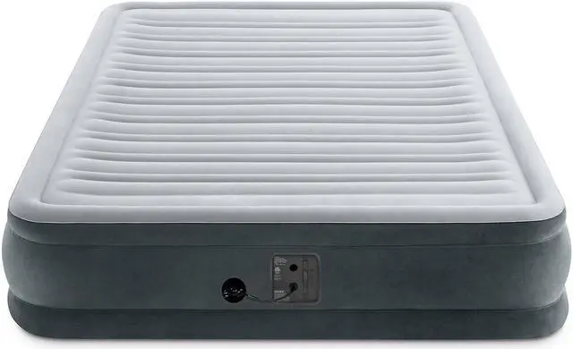 Main image of Intex Dura Beam Plus Series Mid Rise Airbed Mattress with Built In Pump, Queen