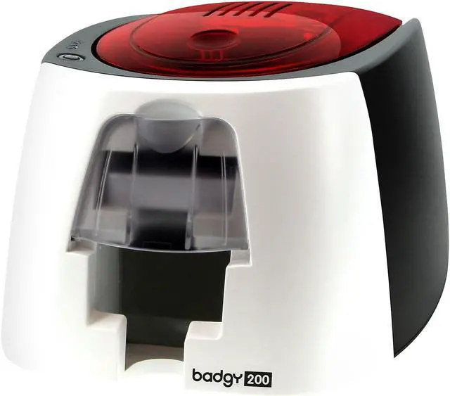 Alt view image 3 of 6 - Evolis Badgy200 ID Printer (B22U0000RS)