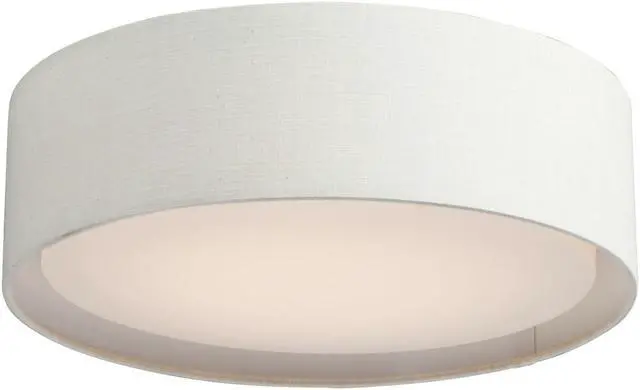 Alt view image 2 of 4 - Maxim 10232OM 20 in. Prime LED Flush Mount Ceiling Light, Oatmeal