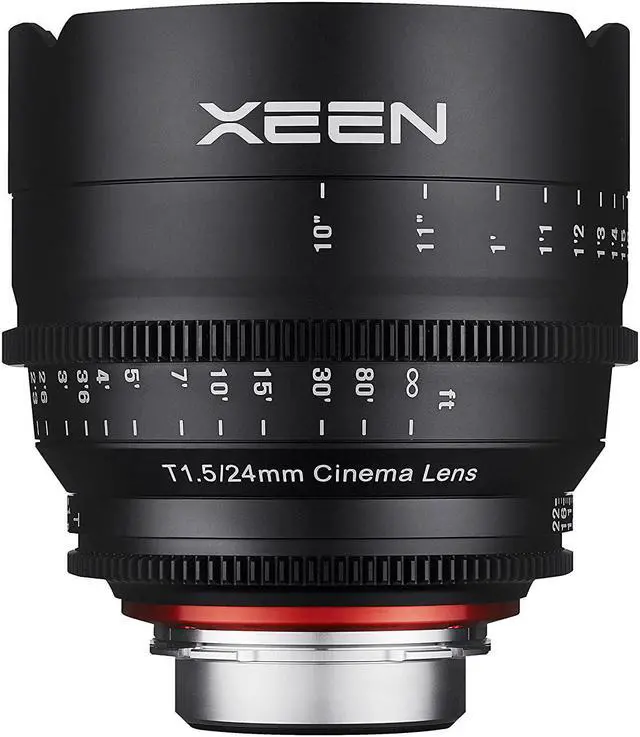 Alt view image 10 of 13 - Rokinon Xeen 24mm T1.5 Cine Lens for Sony E Mount #XN24-NEX