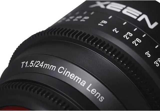 Alt view image 12 of 13 - Rokinon Xeen 24mm T1.5 Cine Lens for Sony E Mount #XN24-NEX