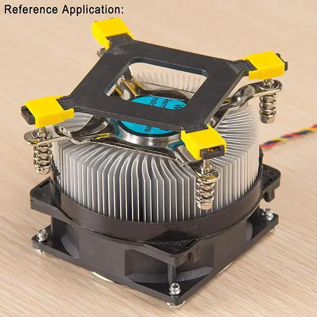 Alt view image 7 of 7 - Adjustable Backplate Mounting Bracket Holder Kit Compatible With Intel 775 1155 1156 1366 Motherboard Cpu Pc Cooling Heatsink Fan Bracket Snap Fix Screw Bolts