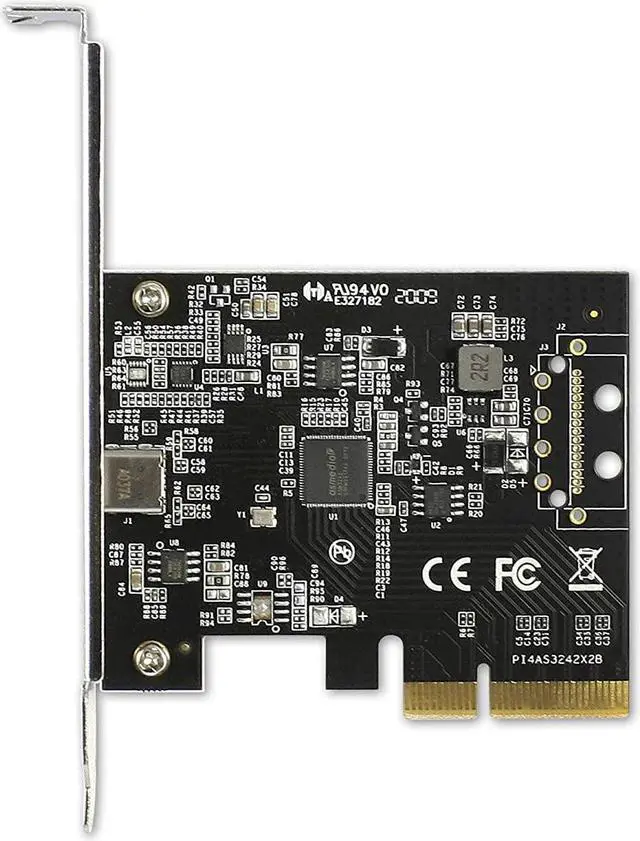 Alt view image 3 of 6 - Vantec Single Port Usb 3.2 Gen2X2 20Gbps Type C Pcie Host Card (Ugt-Pce320C)
