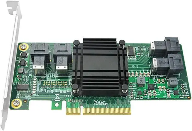 Alt view image 3 of 7 - 4 Port U.2 To Pci Express X8 Sff-8639 Nvme Ssd Adapter With Sff-8643 Mini-Sas Hd 36 Pin Connector And Plx8724 Chipset For Servers-Lrnv9324-4I