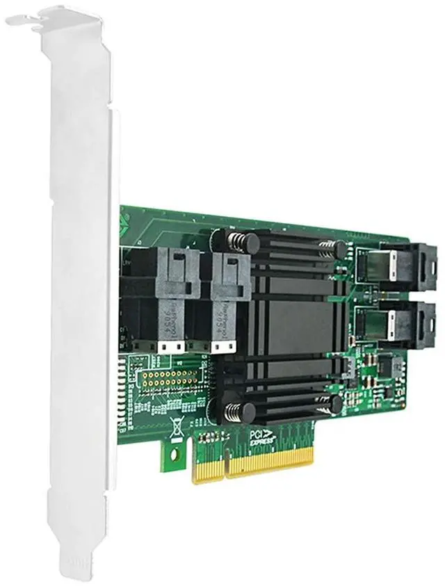 Alt view image 6 of 7 - 4 Port U.2 To Pci Express X8 Sff-8639 Nvme Ssd Adapter With Sff-8643 Mini-Sas Hd 36 Pin Connector And Plx8724 Chipset For Servers-Lrnv9324-4I