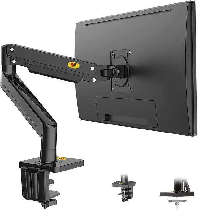 Main image of Monitor Arm Full Motion Swivel Monitor Mount With Gas Spring For 22''-40'' Monitors With Load Capacity From 4.4 To 30Lbs Height Adjustable Monitor Stand G40-B