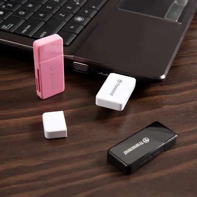 Alt view image 9 of 12 - Transcend TS-RDF5W USB 3.0 SuperSpeed SD/microSD Card Reader