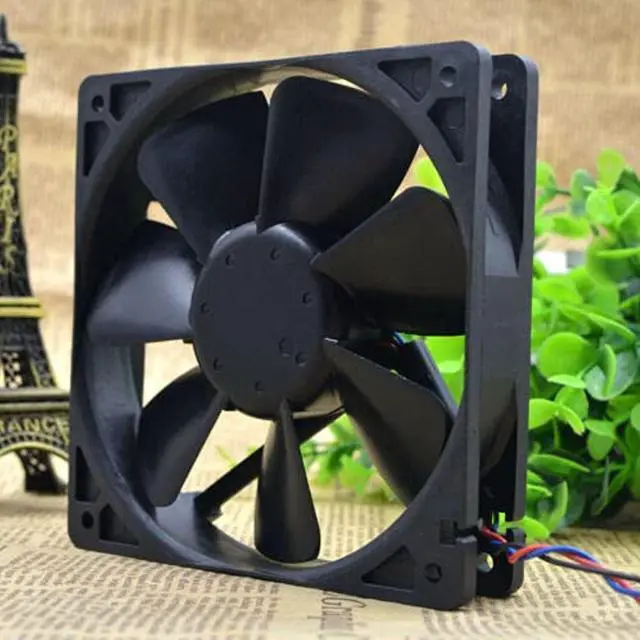 Main image of New Dc Brushless Cooler Cooling Fan For Delta Wfb1212H / Wfb1212H-R00, 0.45A 3Pin, Size: 12012025Mm