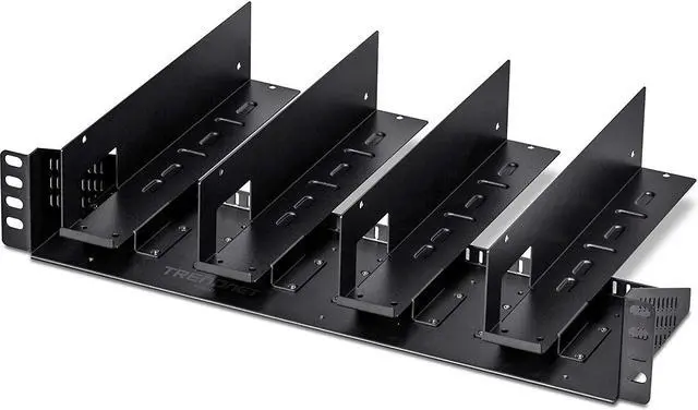 Alt view image 10 of 14 - TRENDnet TI-R4U, 19" Rackmount Industrial Power Supply Vertical Chassis for TI-RSP100048